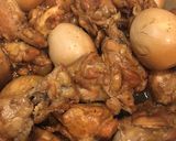 やみつき◆鶏手羽元と卵の酢醤油煮作り方5写真