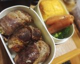 お弁当に★俵の肉巻きおにぎり作り方5写真