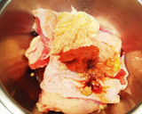 とりモモ肉梅マヨ焼き作り方3写真