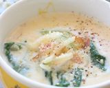 即席♪青梗菜＆ベーコンのクリームシチュー作り方9写真