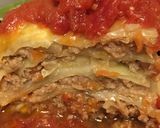 キャベツひき肉重ね煮〜和風トマト作り方8写真