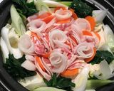 豚バラ肉の薔薇鍋作り方5写真