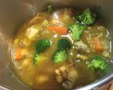 野菜が旨っ！手羽元のスープカレー作り方8写真