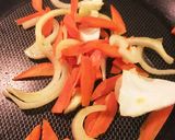 コンビーフハッシュの野菜炒め作り方1写真