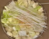 袋でタネ作り♪鶏団子の春雨スープ作り方6写真
