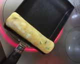卵6個で卵焼き器で巨大卵焼きに挑戦！作り方6写真