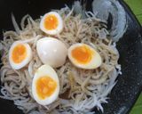 しらす干し大根の半熟うずら卵のせ♡作り方11写真