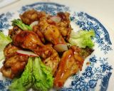 砂糖と塩だけのシンプル鶏肉照り焼き！作り方3写真