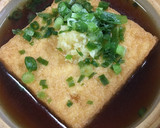 ひとり土鍋で絹厚揚げのあごだしつゆ煮作り方4写真
