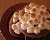 簡単☆焼きマシュマロのココアホットケーキ作り方4写真