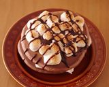 簡単☆焼きマシュマロのココアホットケーキ作り方5写真