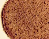 糖質制限◆カフェモカ風味ネイキッドケーキ作り方4写真