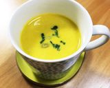 青豆とかぼちゃのスープ作り方7写真
