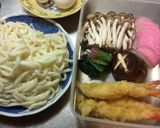 超簡単♡寒い時期に家族絶賛♡鍋焼きうどん作り方2写真