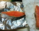 グリルで鮭のホイル焼き作り方1写真
