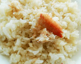 カニピラフ風炊き込みご飯⭐鍋で炊く旨さ作り方10写真