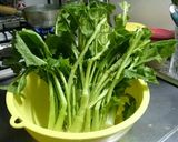 カブの葉の塩こんぶ炒め☆作り方1写真