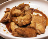 節約♪鶏むね肉とタマネギのしょうが焼き作り方6写真