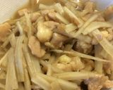 鶏とゴボウの炊き込みご飯☆おにぎり作り方2写真