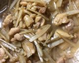 鶏とゴボウの炊き込みご飯☆おにぎり作り方3写真