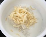 1人ランチ☆塩辛のチーズミルクリゾット♡作り方1写真