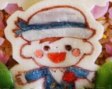 ♡卒園・卒業 おめでとうキャラ弁♡作り方6写真