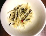 SDGs　納豆と大根の皮の塩昆布漬け作り方2写真