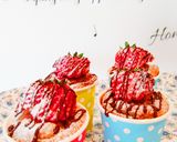 バレンタイン♡ココアカップシフォンケーキ作り方12写真