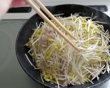 小野川豆もやしの炒め物作り方3写真