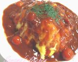 オムライスに合う☆簡単デミトマソース作り方5写真