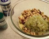 クスクスとお豆のレモンミントサラダ作り方8写真
