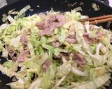 豚こまとざく切りキャベツでうまうま炒め作り方7写真
