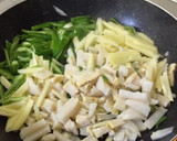 簡単！筍がなくてもジャガイモで青椒肉絲作り方2写真