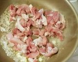 すぐ出来る☆鶏もも肉とほうれん草炒め作り方3写真