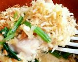 鶏もも肉とほうれん草のトースター焼き♡作り方5写真