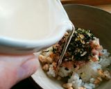 犬ご飯　ぶりとろ茶漬け作り方6写真