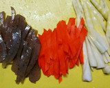 ☆挽肉 厚揚げ 細竹 こんにゃくの甘辛煮作り方2写真