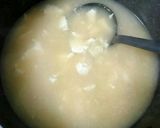 くずし豆腐の甘酒みそ汁作り方4写真