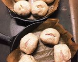 スキレットで、糖質オフのちぎりパン作り方3写真