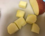 バレンタインに♡餃子の皮でアップルパイ作り方1写真