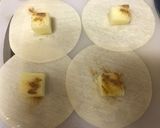 バレンタインに♡餃子の皮でアップルパイ作り方2写真
