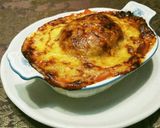 チーズのハンバーググラタンスープ作り方6写真