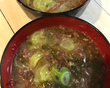 ふのりと★アオサと★ネギのお味噌汁★簡単作り方3写真