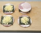 カリッとホクホクじゃがいも衣のハムカツ作り方2写真