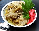 塩麹豚丼作り方5写真