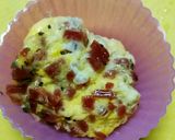 レンジで簡単☆サラミの卵焼き作り方2写真