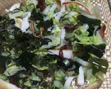 ☆白菜と海藻のお酢サラダ☆作り方4写真