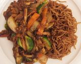 野菜カレーwith焼きそば作り方6写真