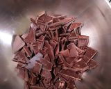 レアブラウニー バレンタイン ケーキQC作り方1写真