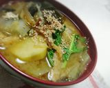 まごわやさしい！味噌汁！作り方3写真